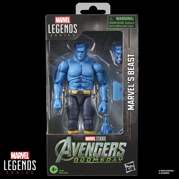 Marvel Studios Avengers: Doomsday Marvel Legends Series Marvel’s Beast Action Figure