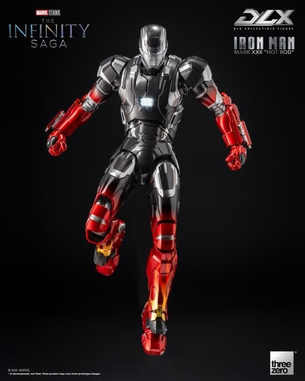 Marvel: The Infinity Saga DLX Iron Man Mark 22 (Hot Rod) 1/12 Scale Action Figure