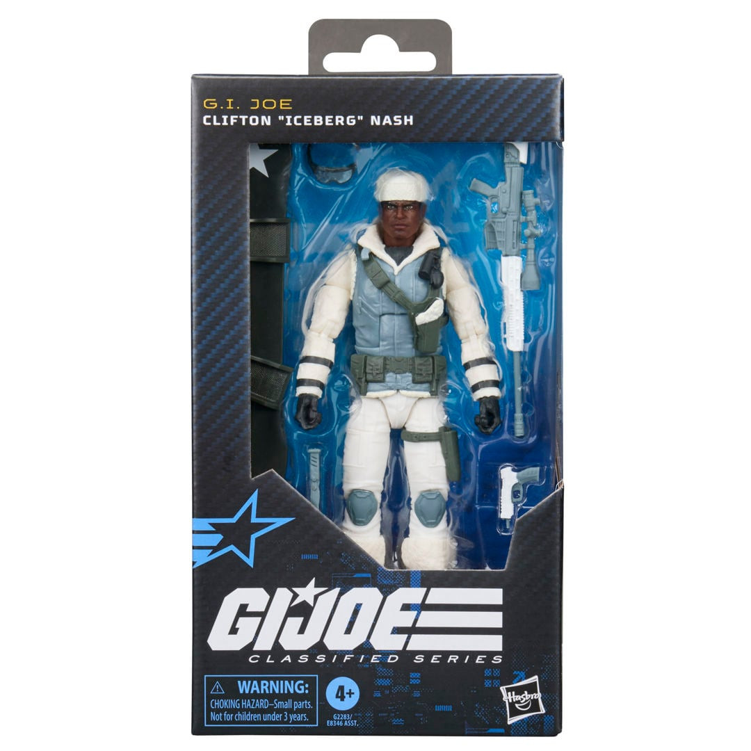 G.I. Joe Classified Series #207 Clifton “Iceberg” Nash Action Figure