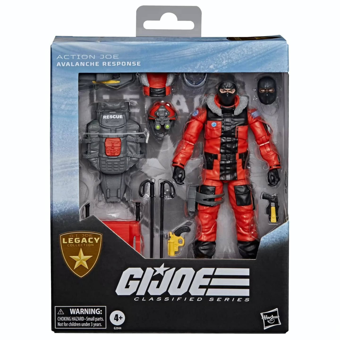 G.I. Joe Classified Series Legacy Collection Avalanche Response Action Figure
