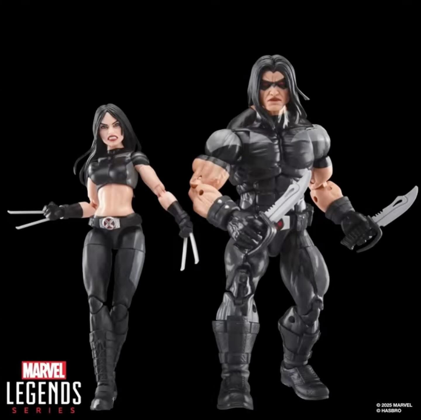 X-Force Marvel Legends X-23 & Warpath Action Figure Two-Pack