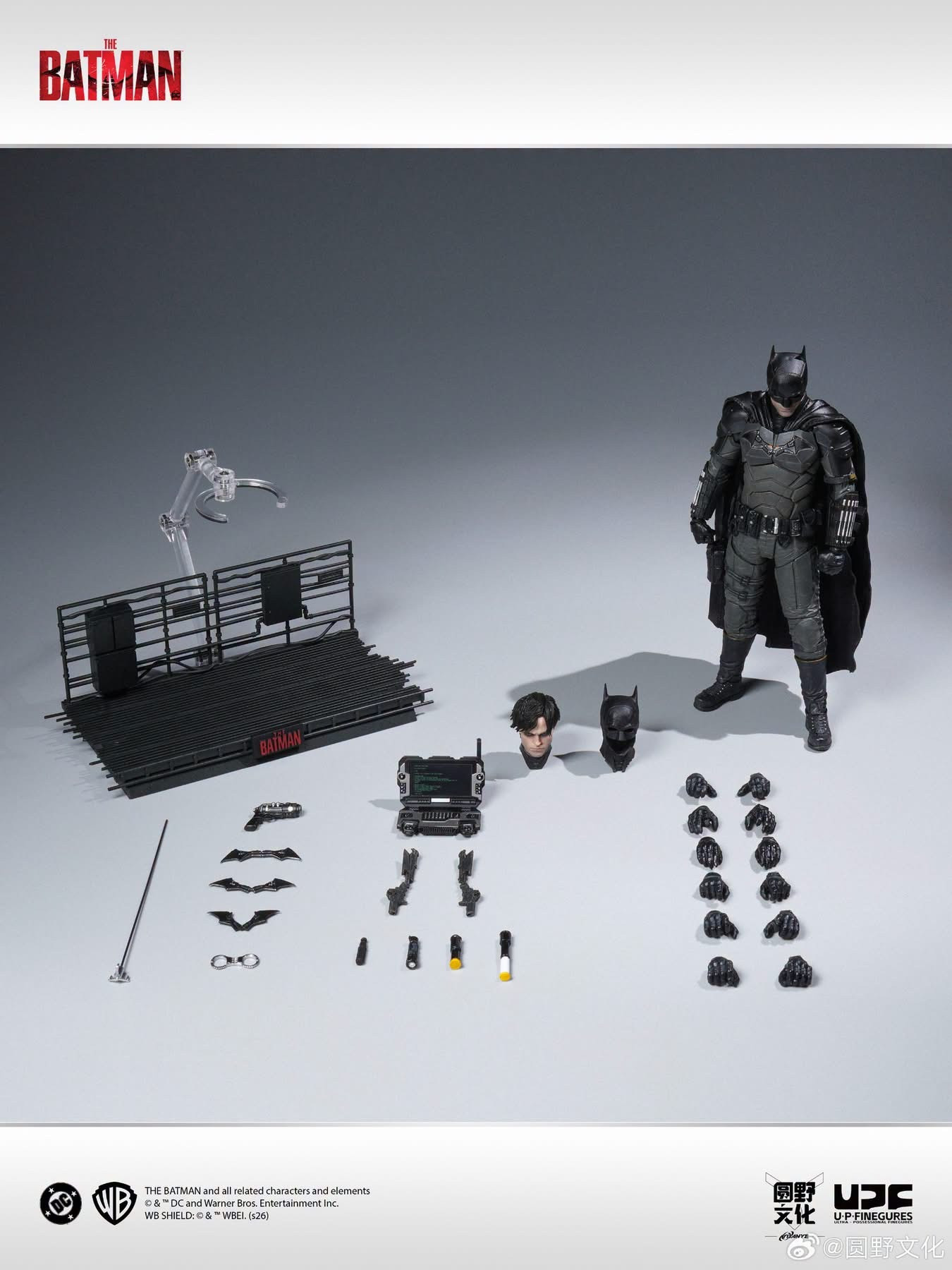U-P-Finegures 1:12 The Batman Batman Action Figure