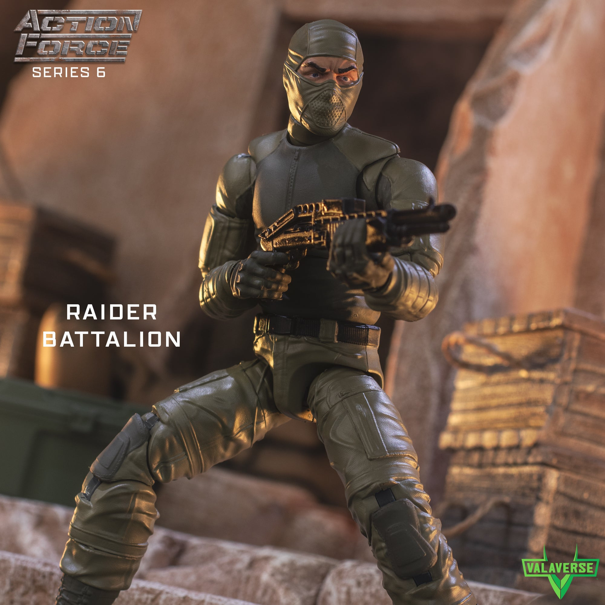 Action Force Raider Battalion 1/12 Scale Action Figure
