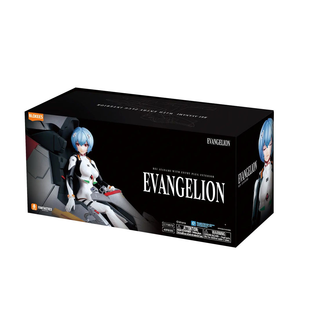 Blokees Neon Genesis Evangelion Fantastics Series #01 Rei Ayanami (with Entry Plug Interior) Model Kit
