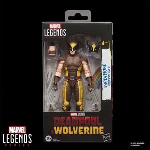Marvel Legends Series Marvel Studios Deadpool & Wolverine Wolverine (Brown Suit) Action Figure