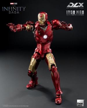 Marvel: The Infinity Saga DLX Iron Man Mark 3 (Battle Damaged) 1/12 Scale Action Figure