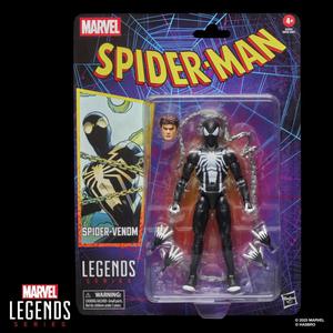 Spider-Man Marvel Legends Retro Collection Spider-Venom Action Figure