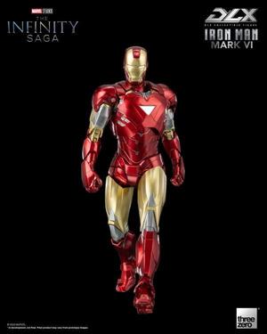 Marvel: The Infinity Saga DLX Iron Man Mark VI 1/12 Scale Action Figure