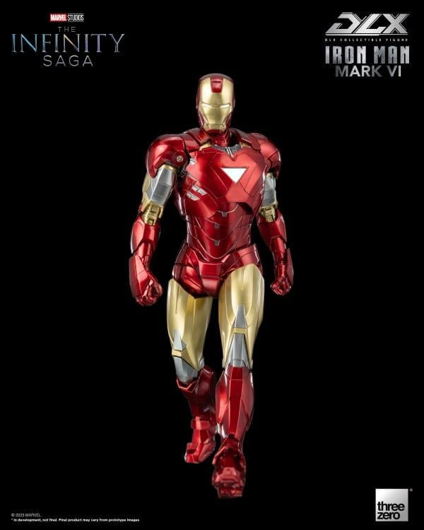 Marvel: The Infinity Saga DLX Iron Man Mark VI 1/12 Scale Action Figure