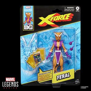 Marvel Legends Series X-Force Feral (Mini Comic Book)