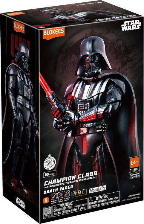 Blokees Star Wars: The Empire Strikes Back Champion Class 01 Darth Vader Model Kit (English Ver.)