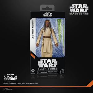Star Wars Black Series Agen Kolar Action Figure (6 in.) Star Wars: Attack of the Clones