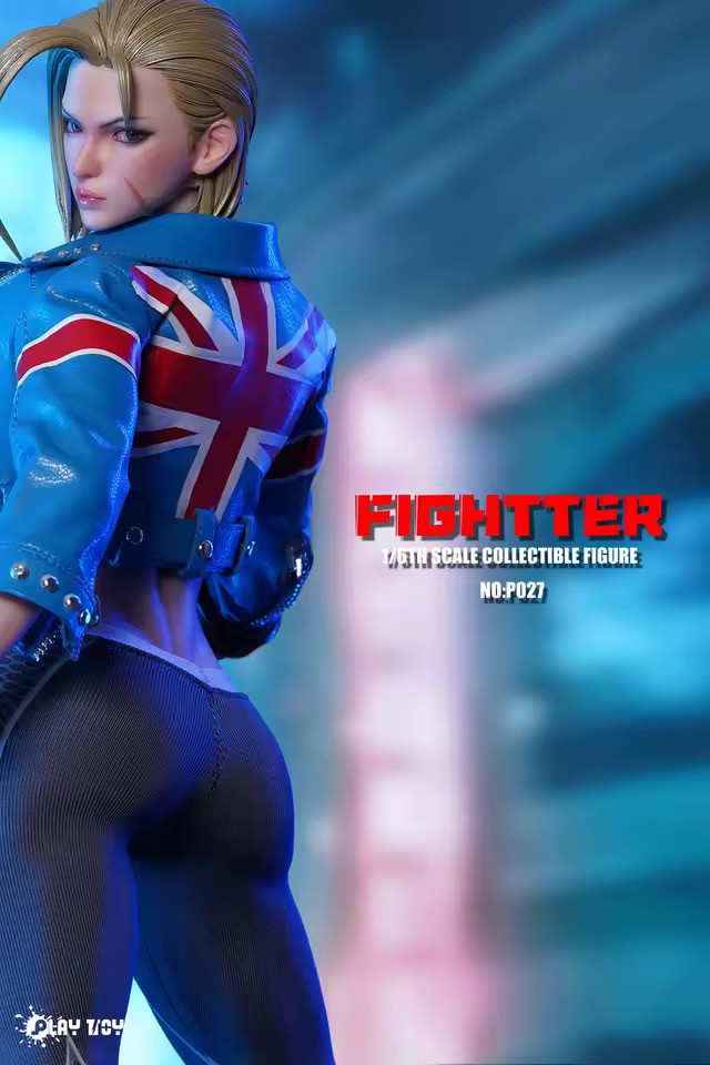 PLAY TOY - Street Fighter 1/6 Fighting Female Warrior Cammy White P027