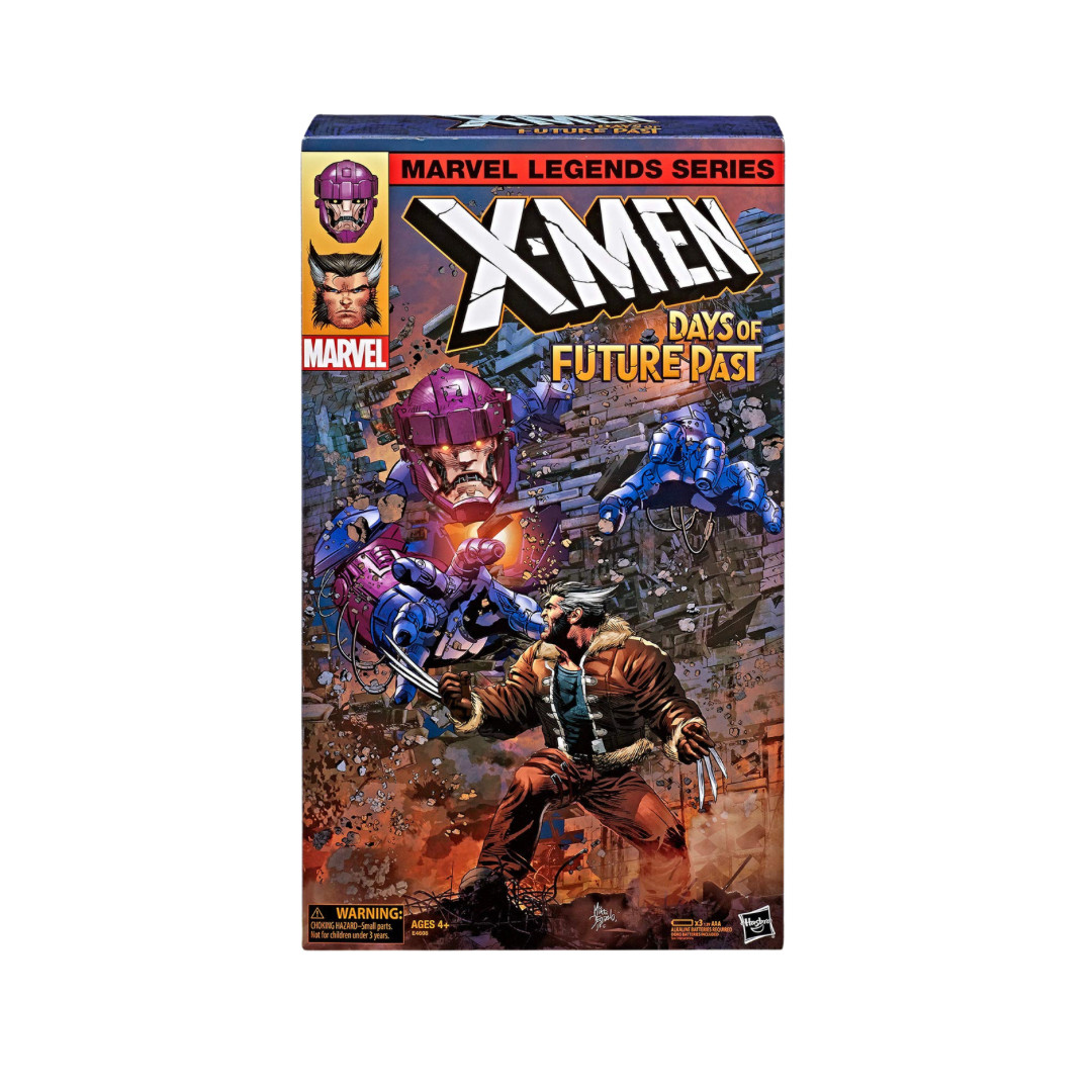 Marvel Legends Series X-Men Days of Future Past 16" Electronic Sentinel and 6" Wolverine Figure (Amazon Exclusive)
