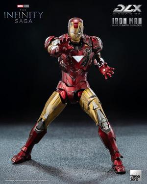 Marvel: The Infinity Saga DLX Iron Man Mark 6 (Battle Damaged Ver.) 1/12 Scale Action Figure