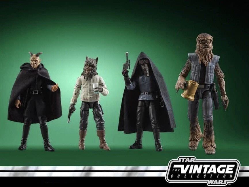 Star Wars The Vintage Collection Mos Eisley Cantina 4-Pack