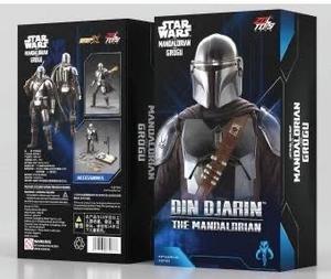 ZD Toys 1/10 Star Wars The Mandalorian and Grogu Din Djarin The Mandalorian