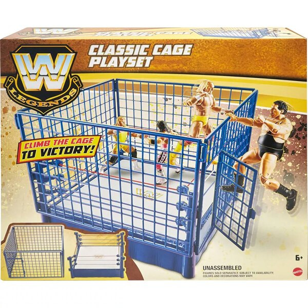 Mattel WWE Legends Classic Cage Action Figure Playset
