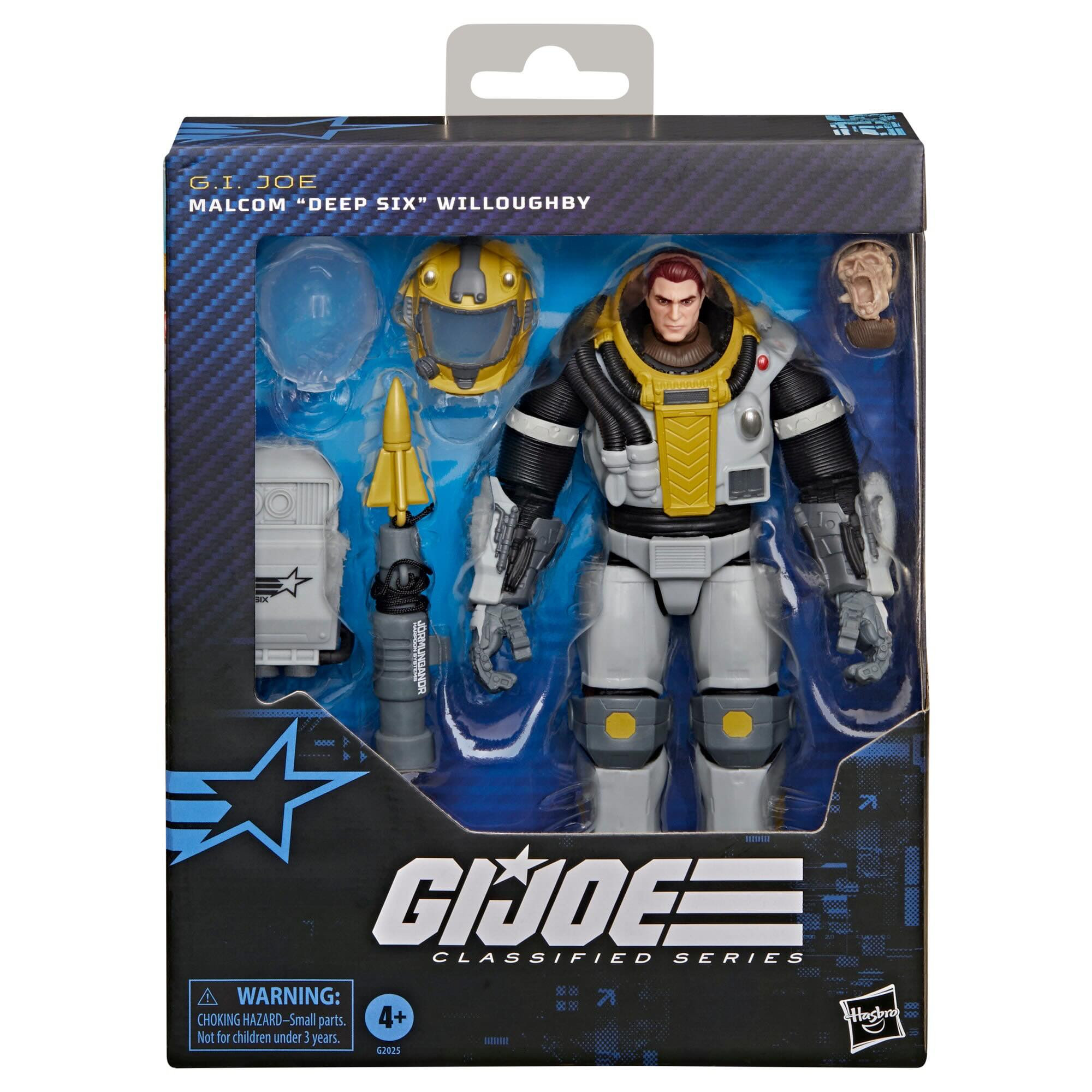 G.I. Joe Classified Series #206 Malcom “Deep Six” Willoughby Action Figure