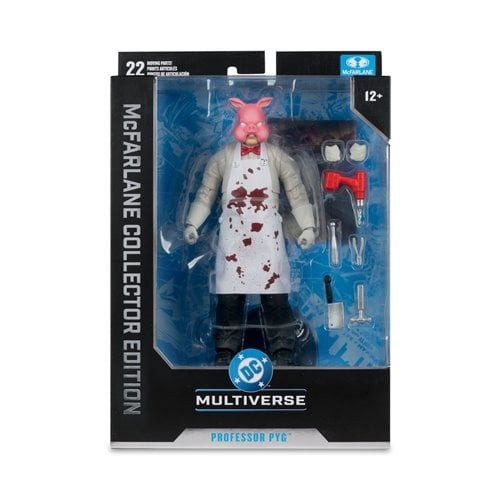 DC McFarlane Collector Edition Professor Pyg (Batman) 7-Inch Scale Action Figure Platinum Edition