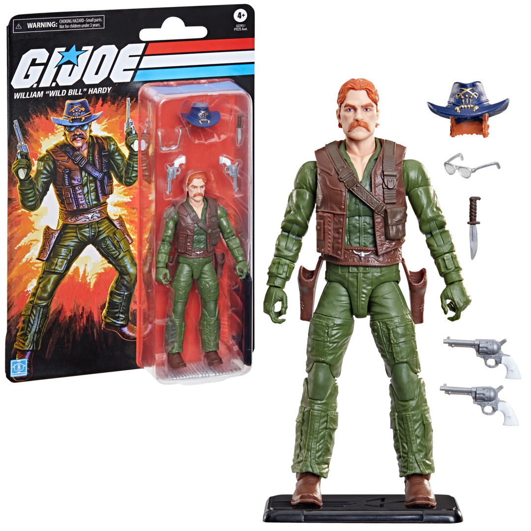 G.I. Joe Classified Series Retro Collection William "Wild Bill" Hardy Action Figure