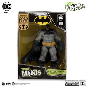 Batman: Black Suit (Todd's Mods) Limited Edition Collector Vinyl 4.5" Gold Label Posed Figure