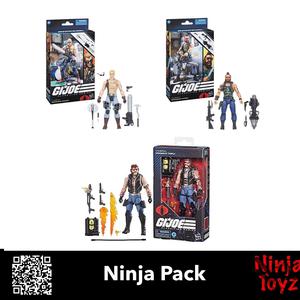 Ninja Pack G.I. Joe Classified Series Dreadnok Torch Ripper Buzzer Action Figures