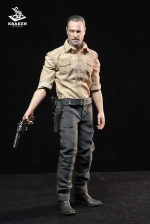 Kraken Studio 1/12 Zombie Killer Rick Action Figure