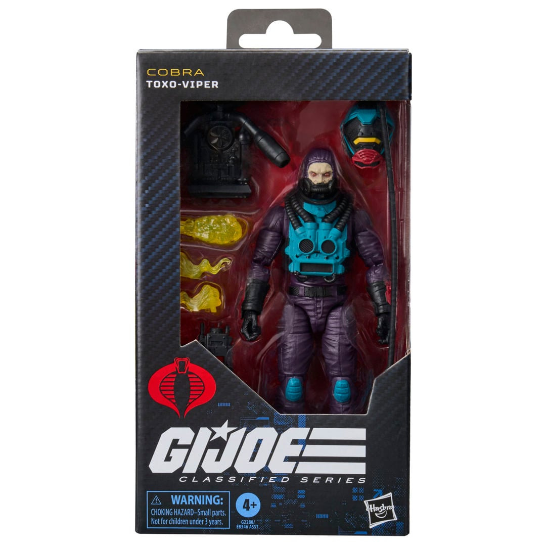 G.I. Joe Classified Series #209 Cobra Toxo-Viper Action Figure