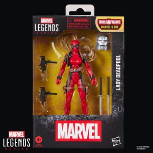Marvel Legends Lady Deadpool (Wanda Wilson) Action Figure (Marvel’s Box BAF)