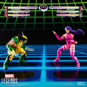 Marvel Legends Marvel Games Wolverine vs Psylocke 2-Pack