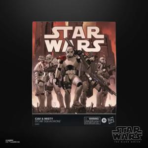 Star Wars Black Series Misty & Cav (Scar Squadron) 2-Pack (Hasbro Pulse Exclusive)