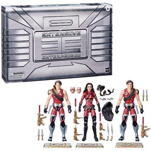 G.I. Joe Classified Series #82 Crimson Strike Team: Baroness, Tomax, & Xamot