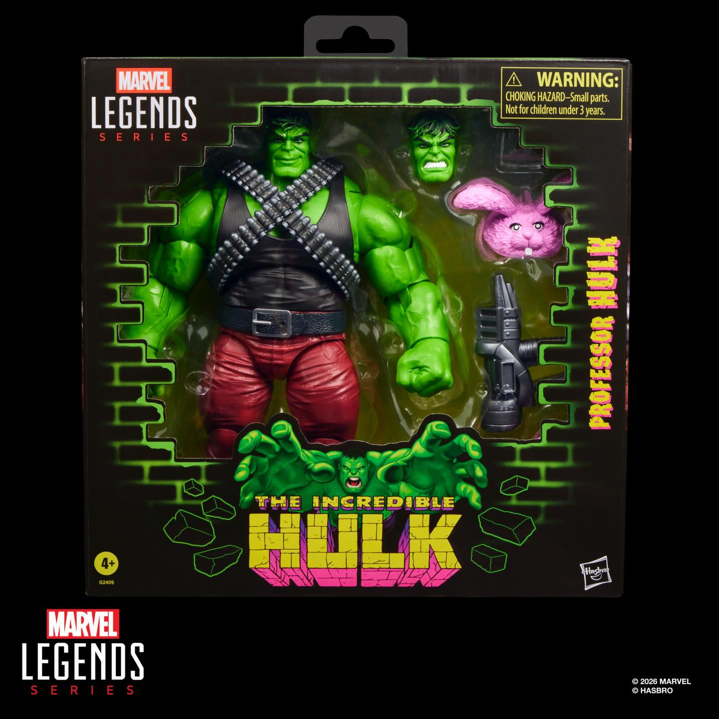 Marvel Legends The Incredible Hulk Professor Hulk Action Figure