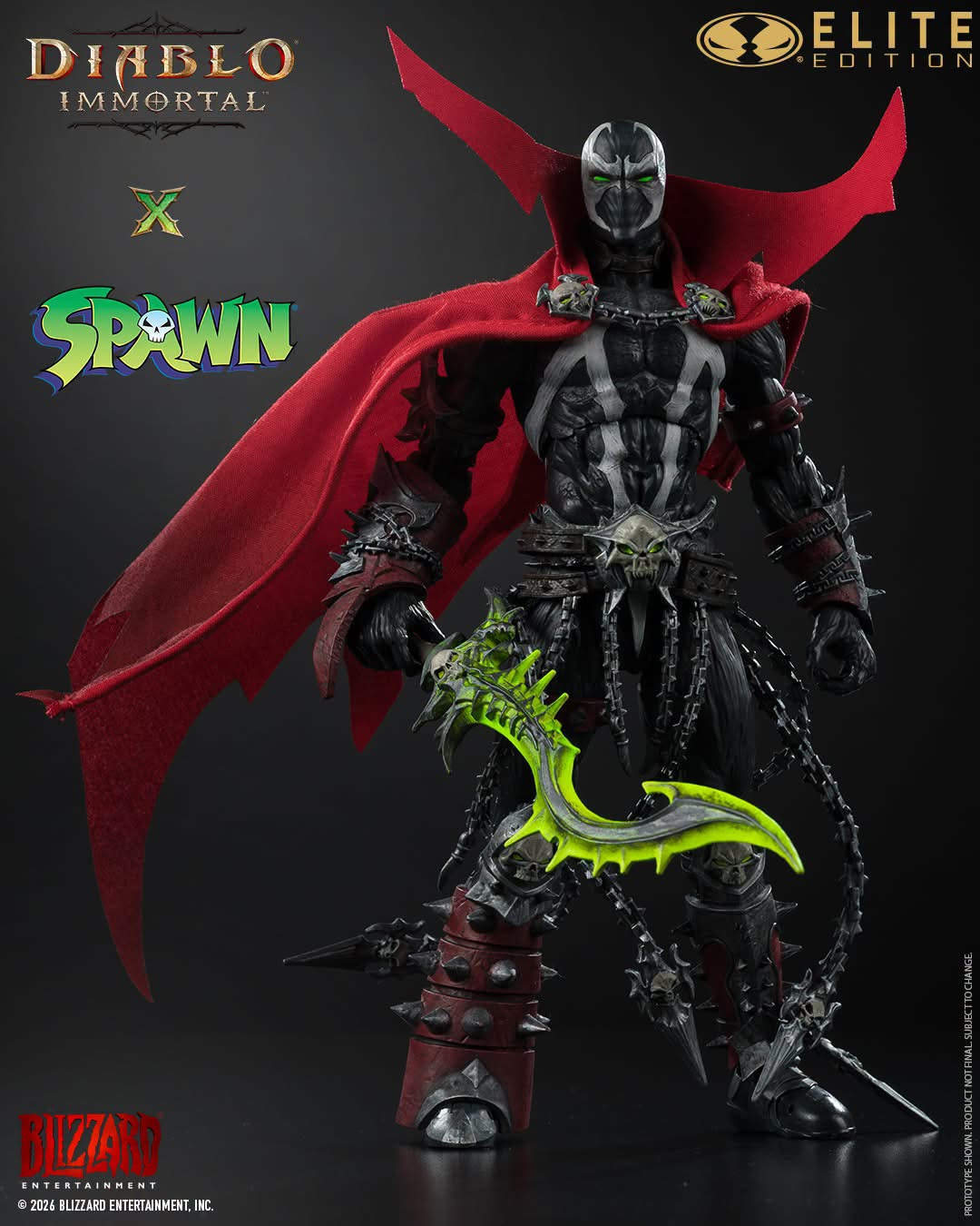 McFarlane Toys Diablo: Inmortal McFarlane Elite Edition Spawn Warlock Deluxe Action Figure