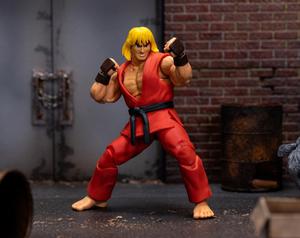 Jada Toys Street Fighter Ken 1/12 Scale Action Figure
