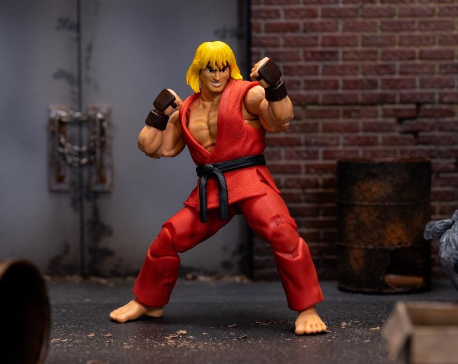 Jada Toys Street Fighter Ken 1/12 Scale Action Figure