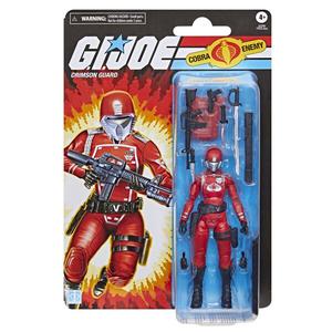 G.I. Joe Classified Series Retro Cardback Female Crimson Guard Action Figure