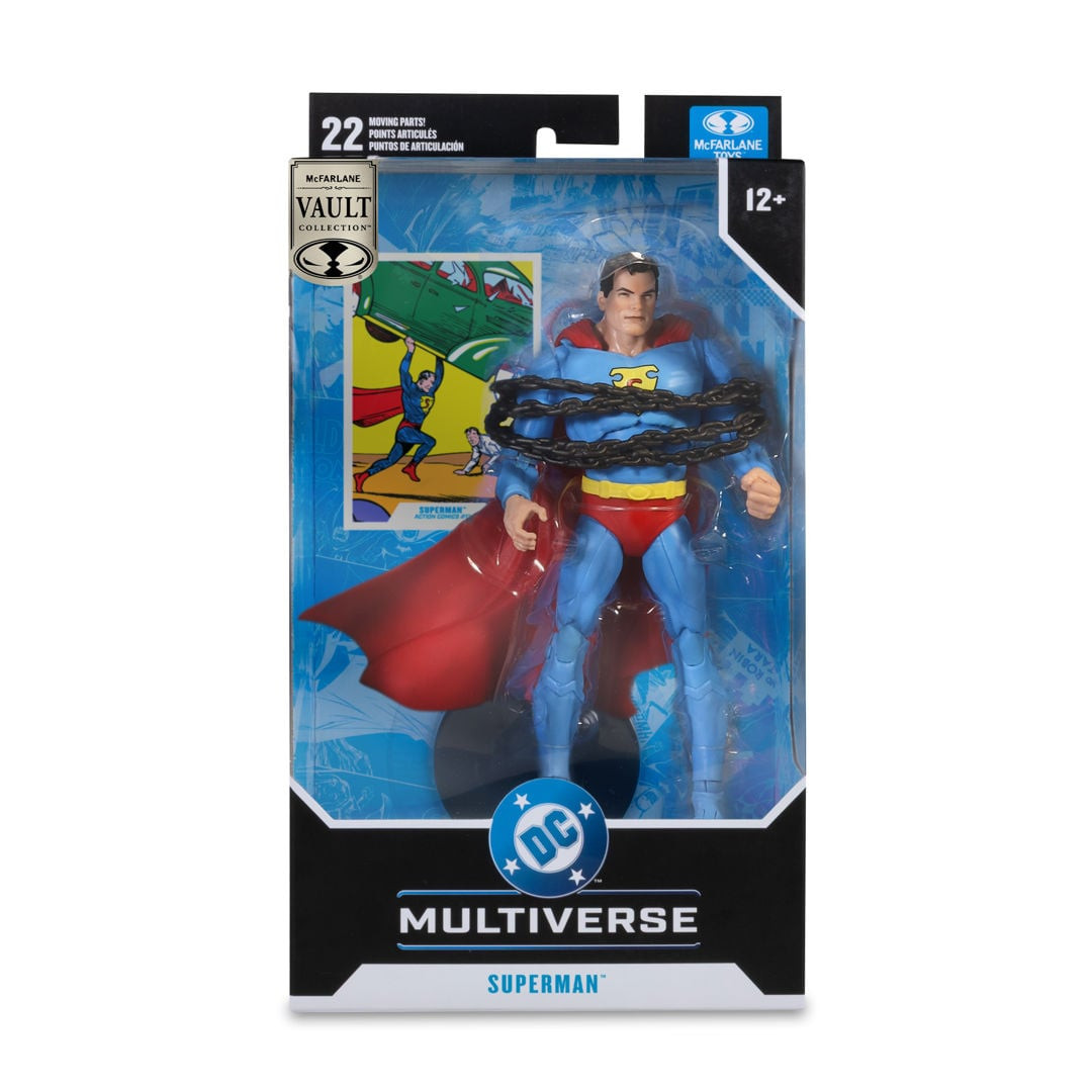 McFarlane Toys DC Multiverse Vault Collection Superman (Action Comics) 7 Inch Action Figure