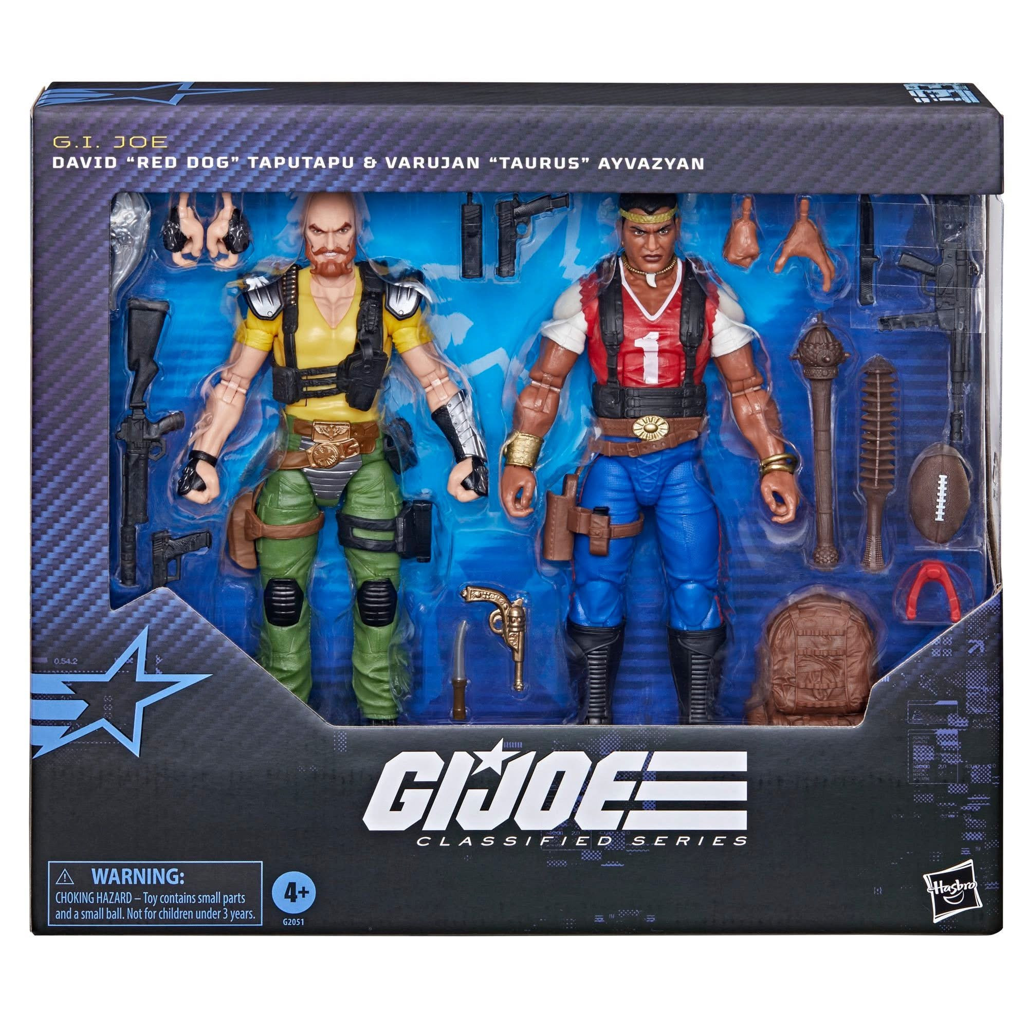 G.I. Joe Classified #193 David "Red Dog" Taputapu And Varujan "Taurus" Ayvazyan 2-Pack 