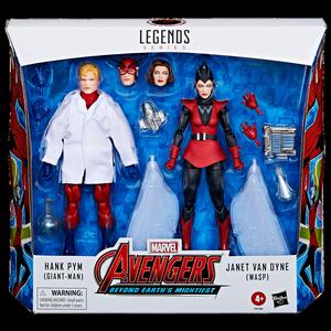 Marvel Legends Series Hank Pym (Giant-Man) & Janet Van Dyne (Wasp)