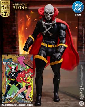 McFarlane Toys DC Direct Infinity Inc #16 Mr. Bones 7-in Action Figure Gold Label MTS Exclusive