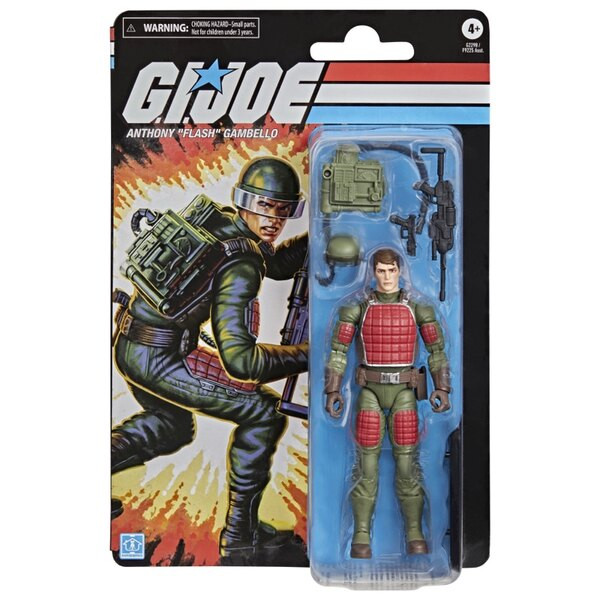 G.I. Joe Classified Series Retro Cardback Anthony ”Flash” Gambello Action Figure