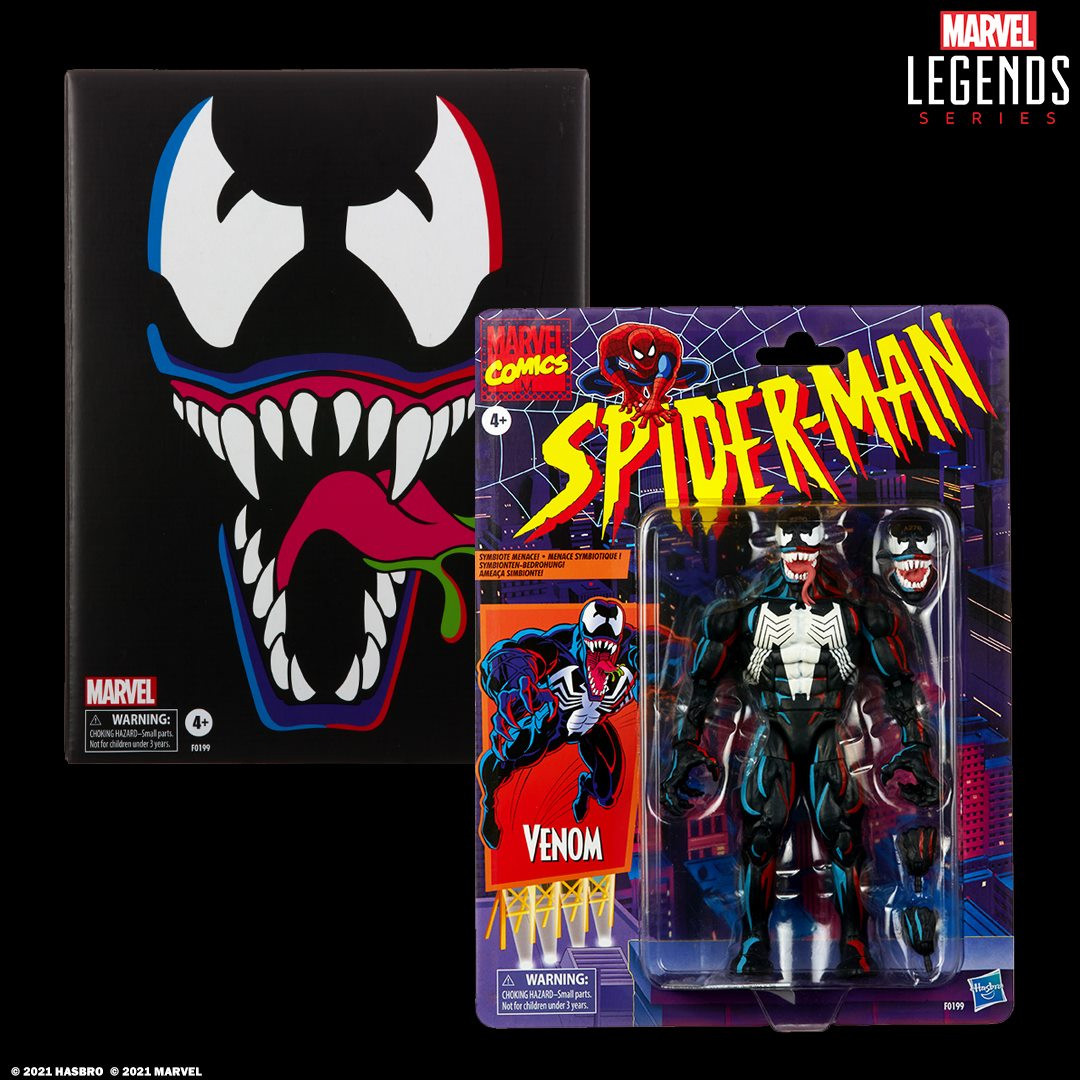 Spider-Man Marvel Legends Retro Collection Marvel's Venom Action Figure