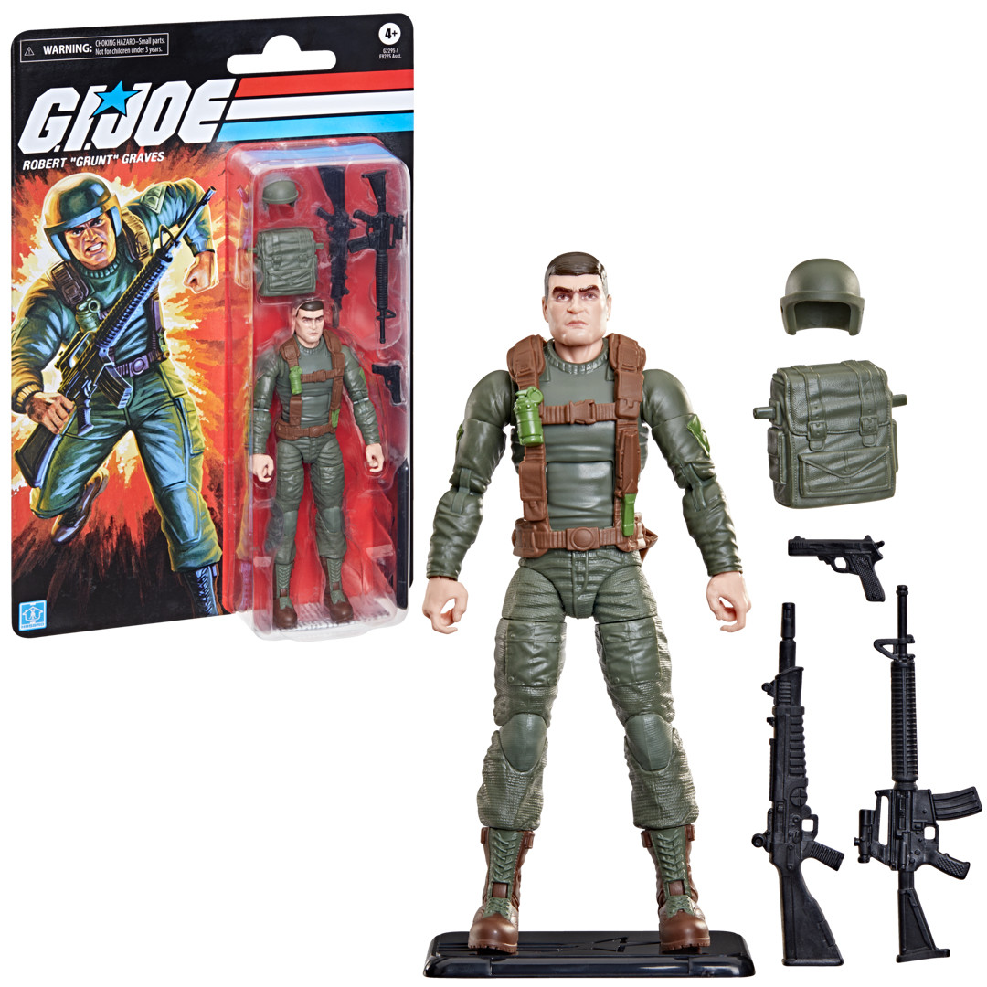 G.I. Joe Classified Series Retro Collection Robert "Grunt" Graves Action Figure