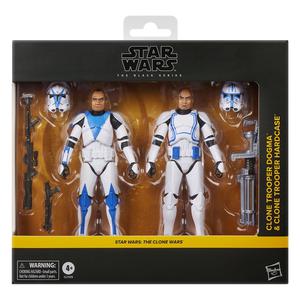 Star Wars: The Black Series Clone Trooper Dogma and Hardcase Action Figure 2-Pack (The Clone Wars)