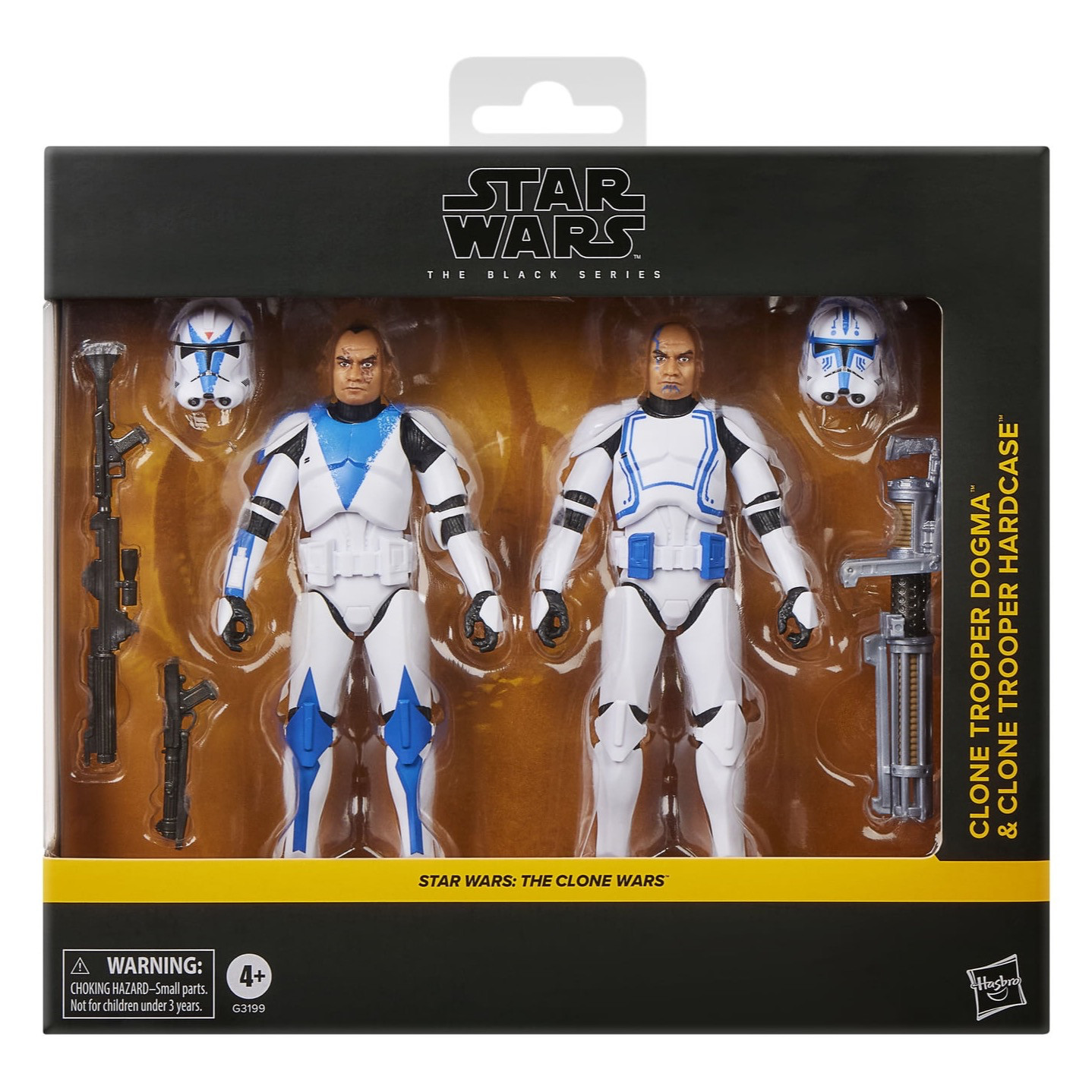 Star Wars: The Black Series Clone Trooper Dogma and Hardcase Action Figure 2-Pack (The Clone Wars)