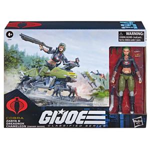 G.I. Joe Classified Series #194 Cobra Zanya & Dreadnok Chameleon (Swamp Skier)