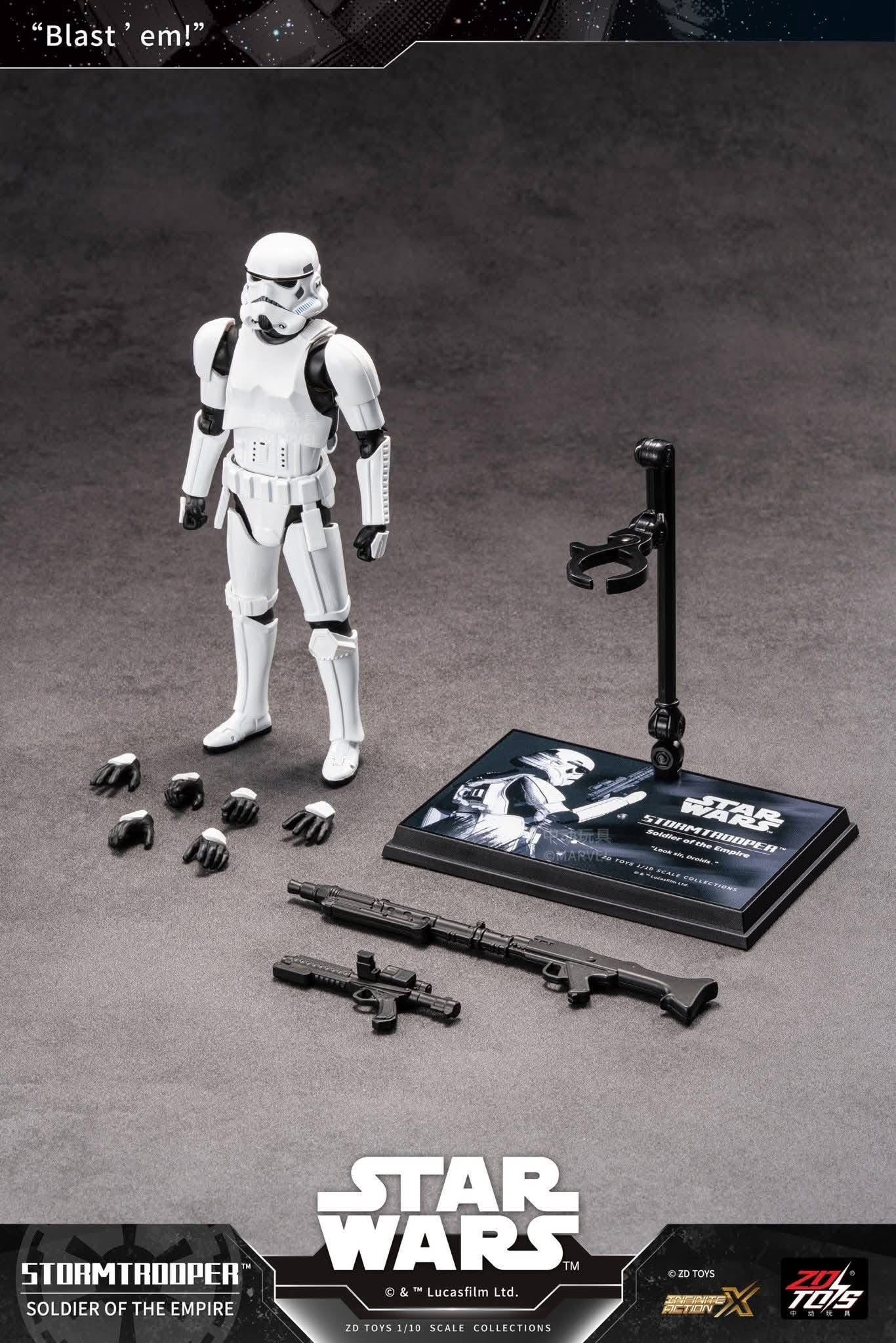 ZD Toys 1/10 Star Wars Stormtrooper Soldier of the Empire
