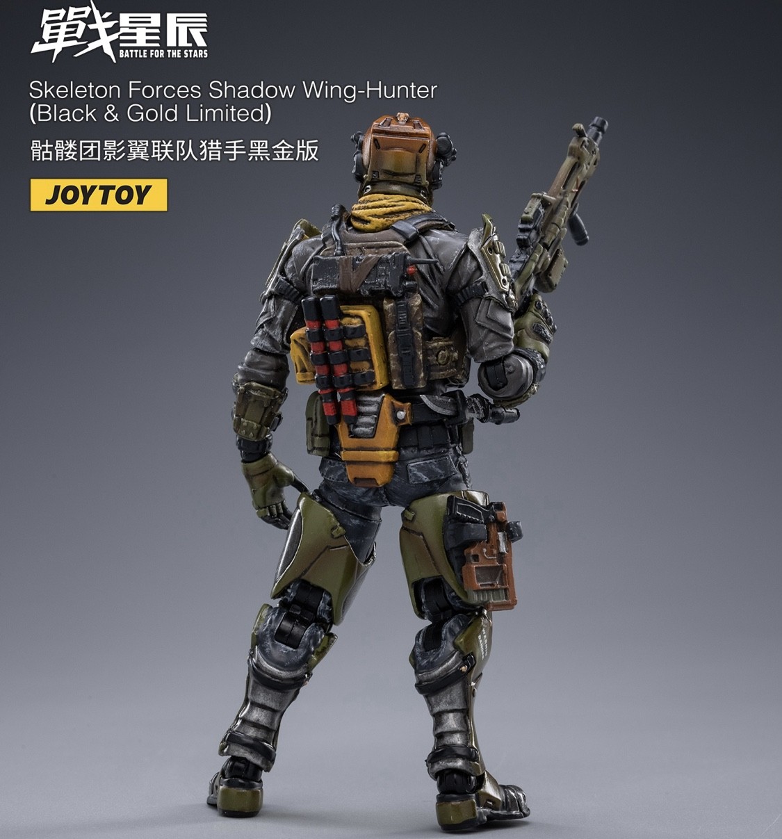 JoyToy Battle for the Stars Skeleton Force Shadow Wing Hunter (Black